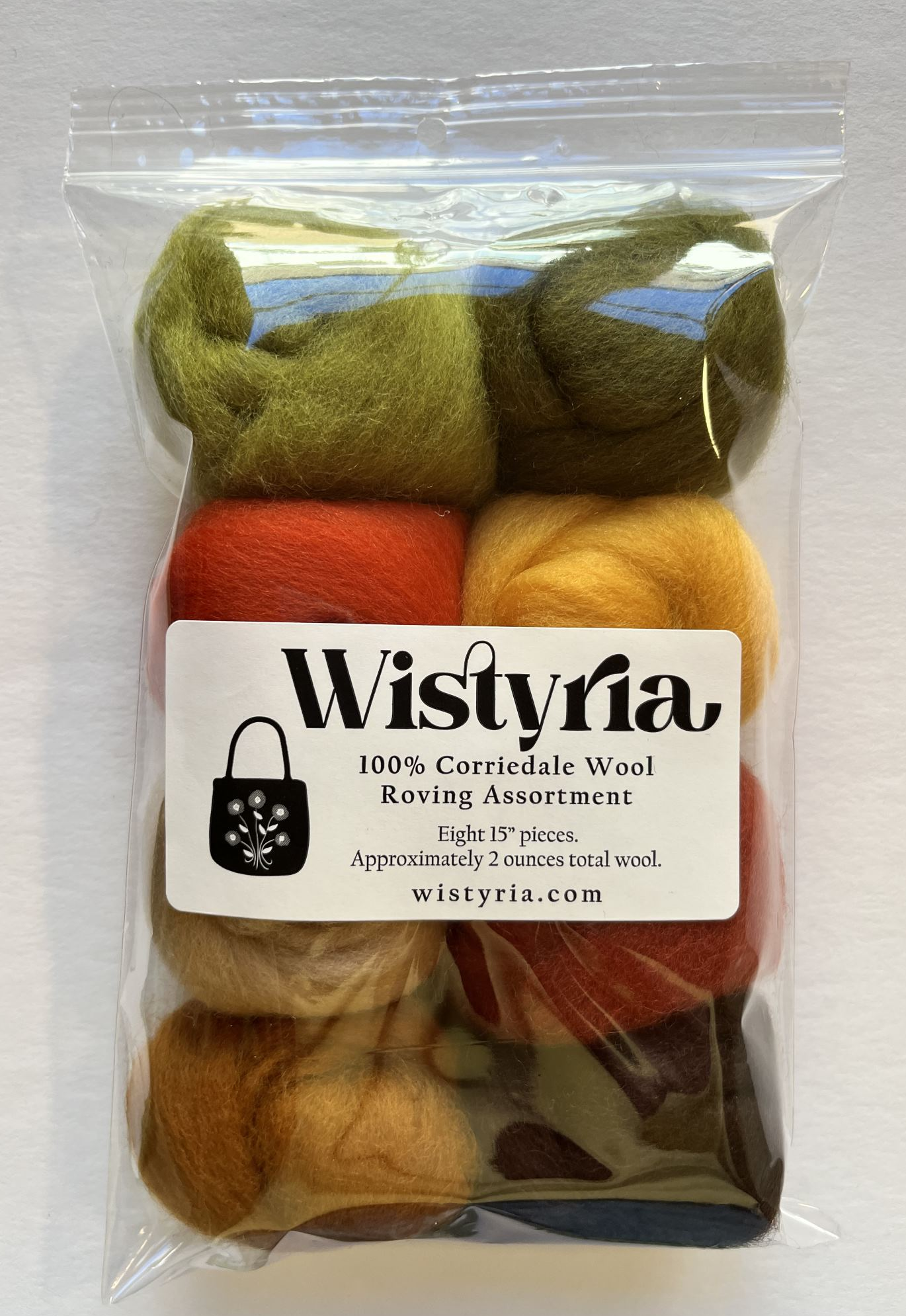 Wool Roving Assortment > Autumn