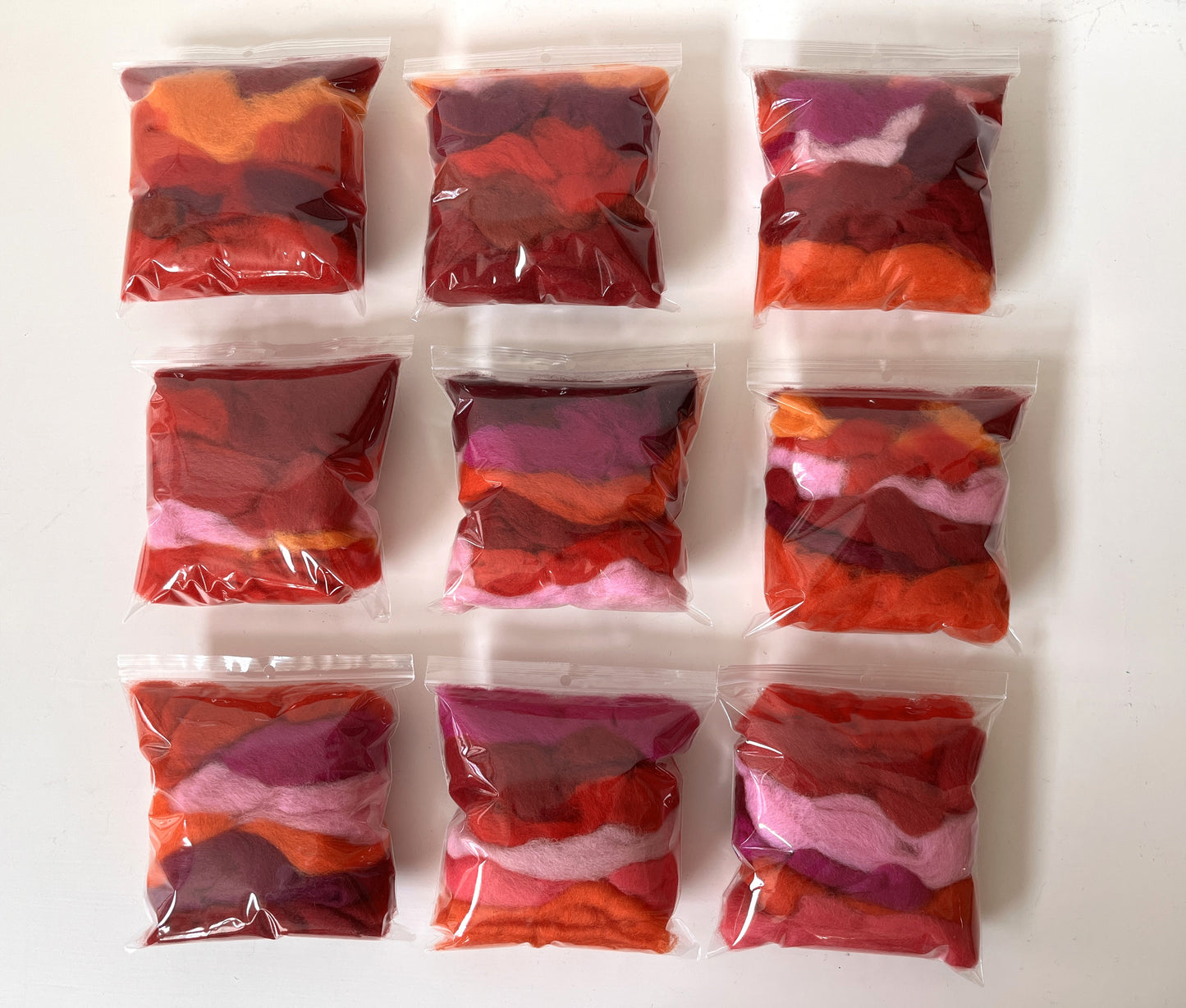 Color Wave - Red, Orange, Pink, Burgundy - 1 ounce