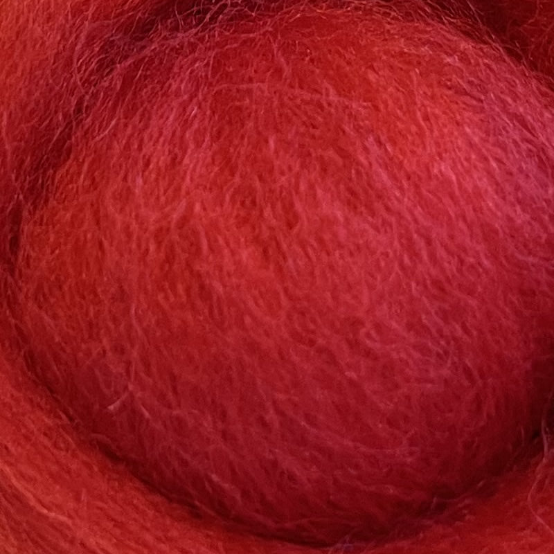 Wool Roving > Chili Pepper