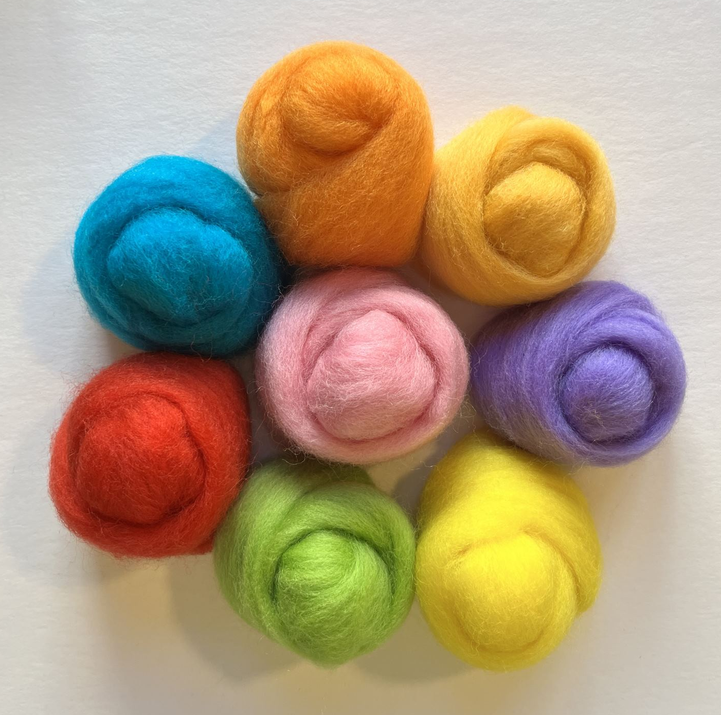 Wool Roving Assortment > Confetti