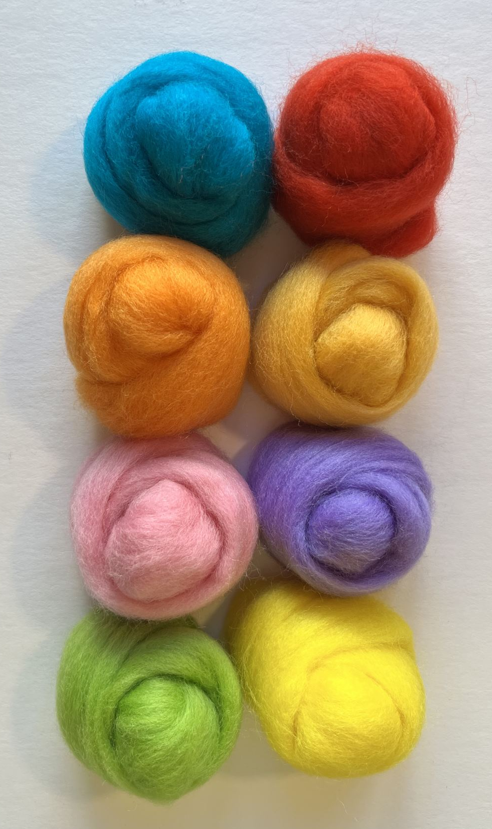 Wool Roving Assortment > Confetti