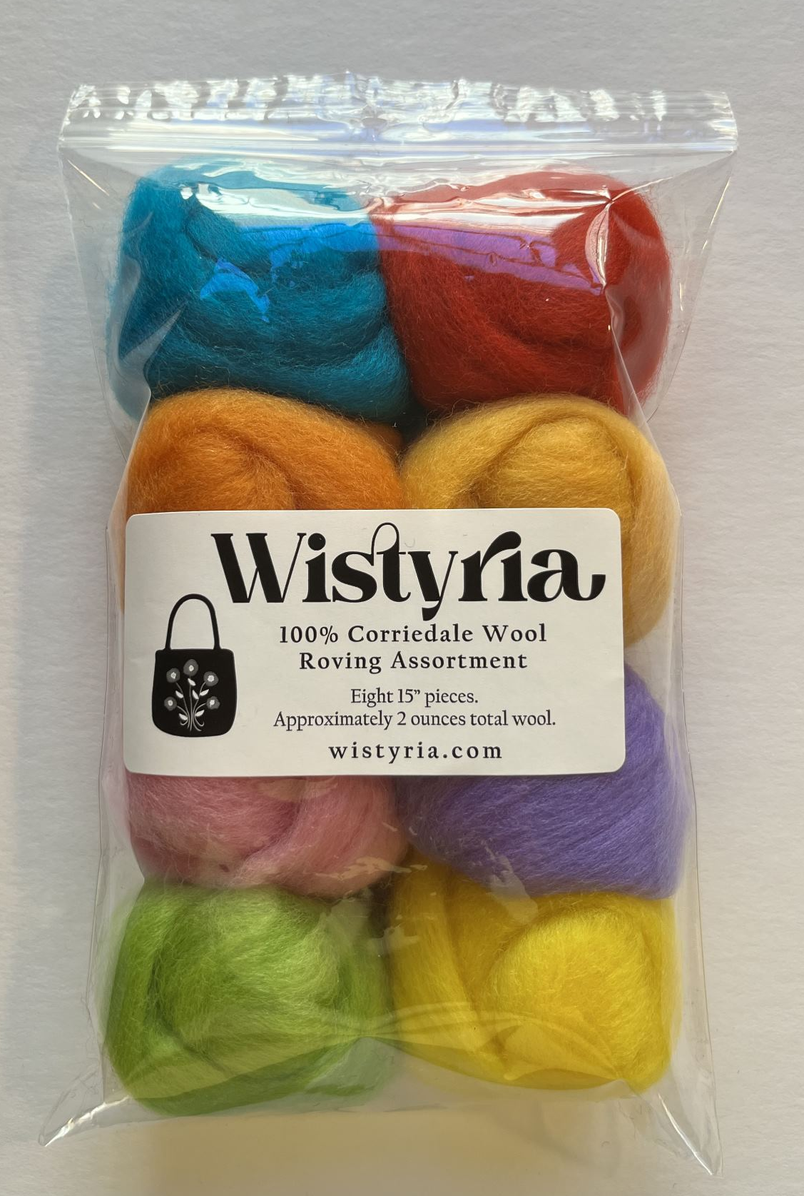 Wool Roving Assortment > Confetti