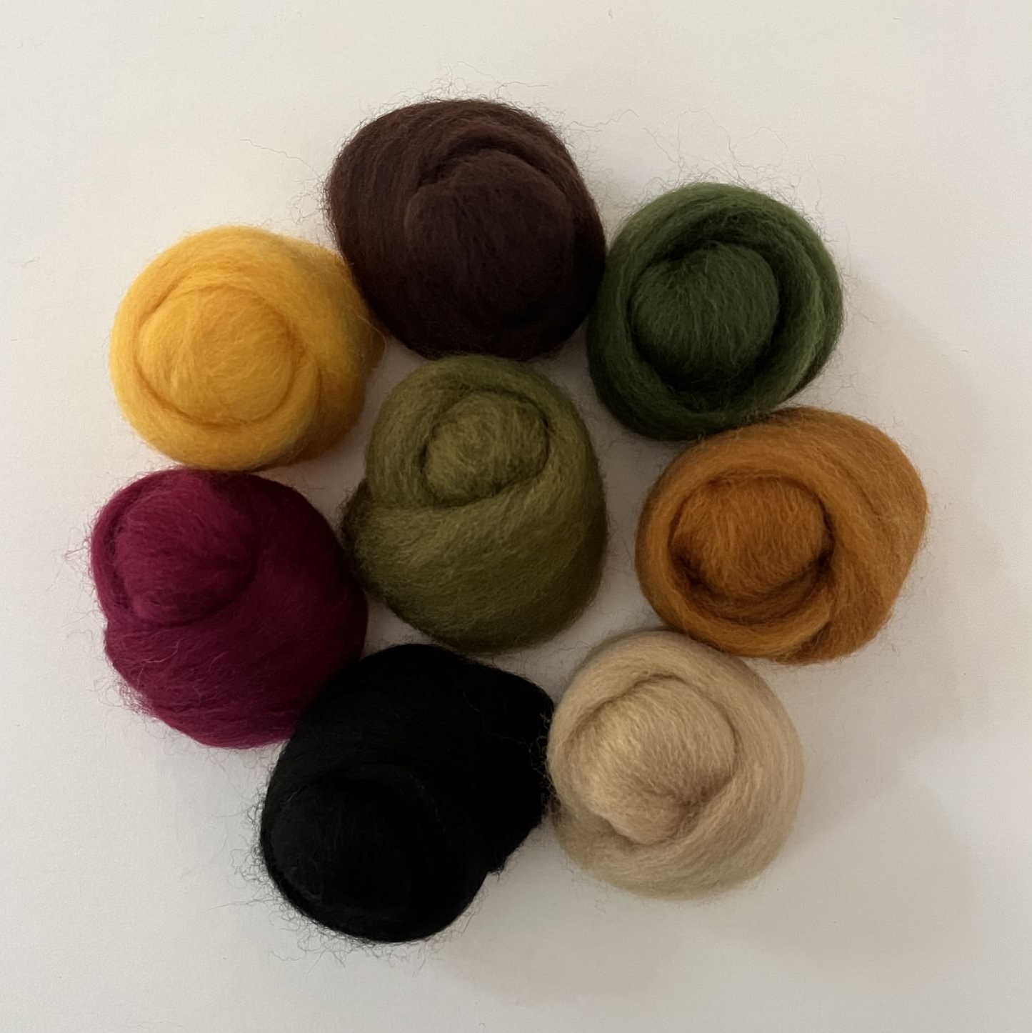 Wool Roving Assortment > Falling Leaves