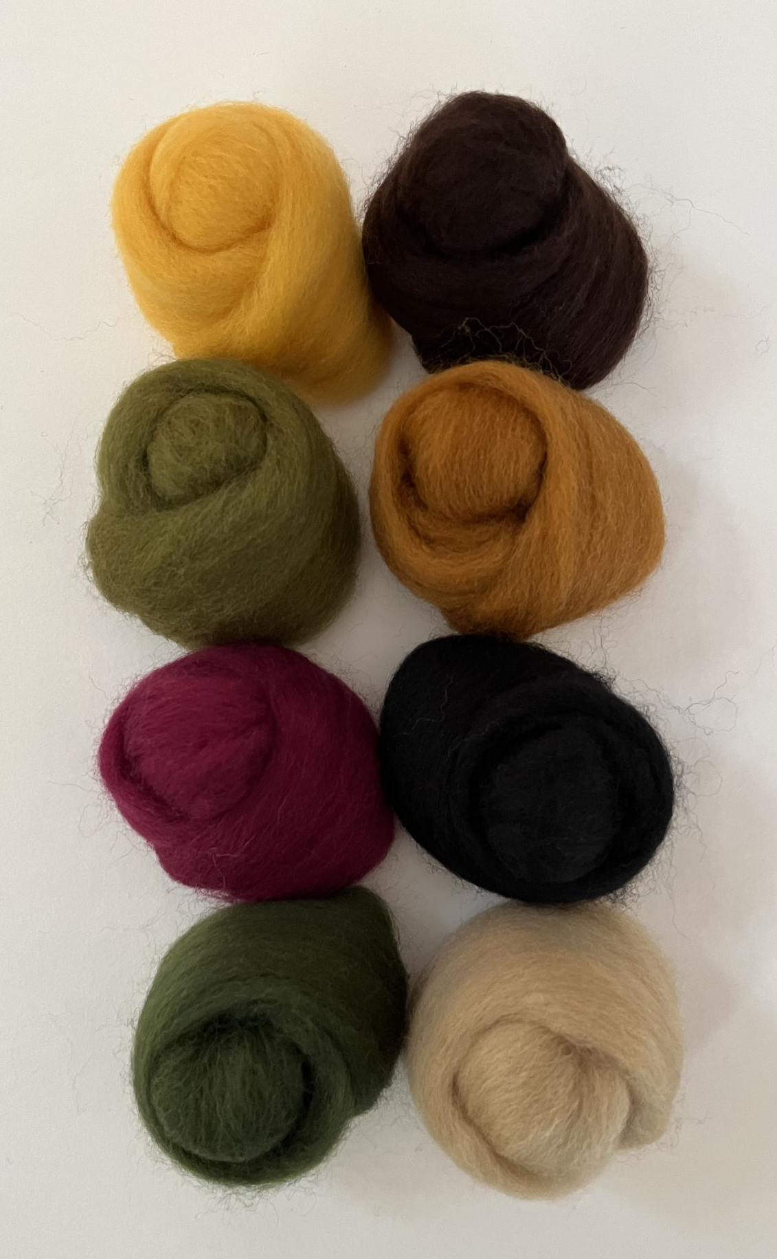 Wool Roving Assortment > Falling Leaves
