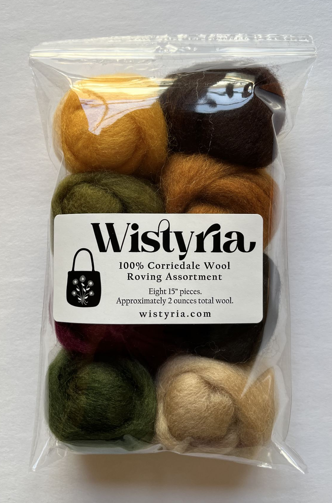 Wool Roving Assortment > Falling Leaves