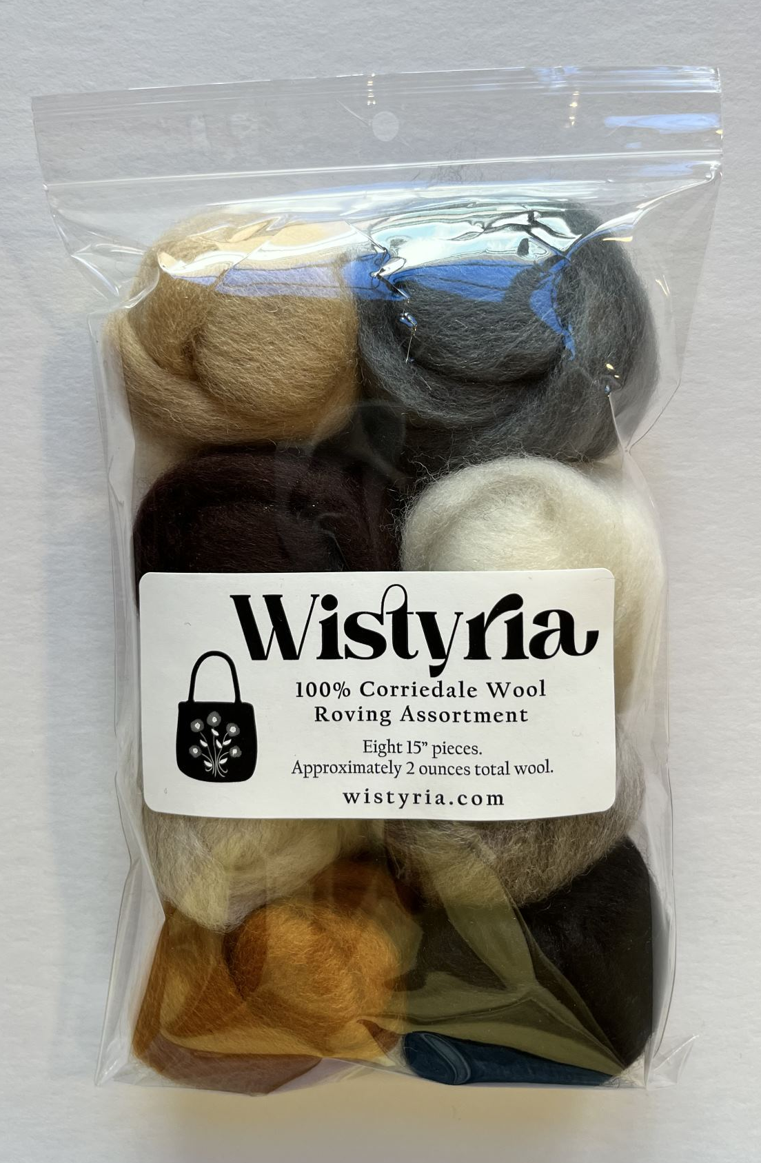 Wool Roving Assortment > Furry Friends