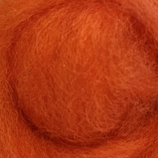Wool Roving > Orange