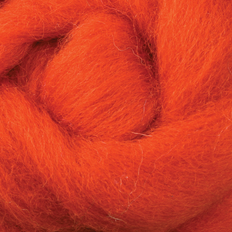 Wool Roving > Pumpkin