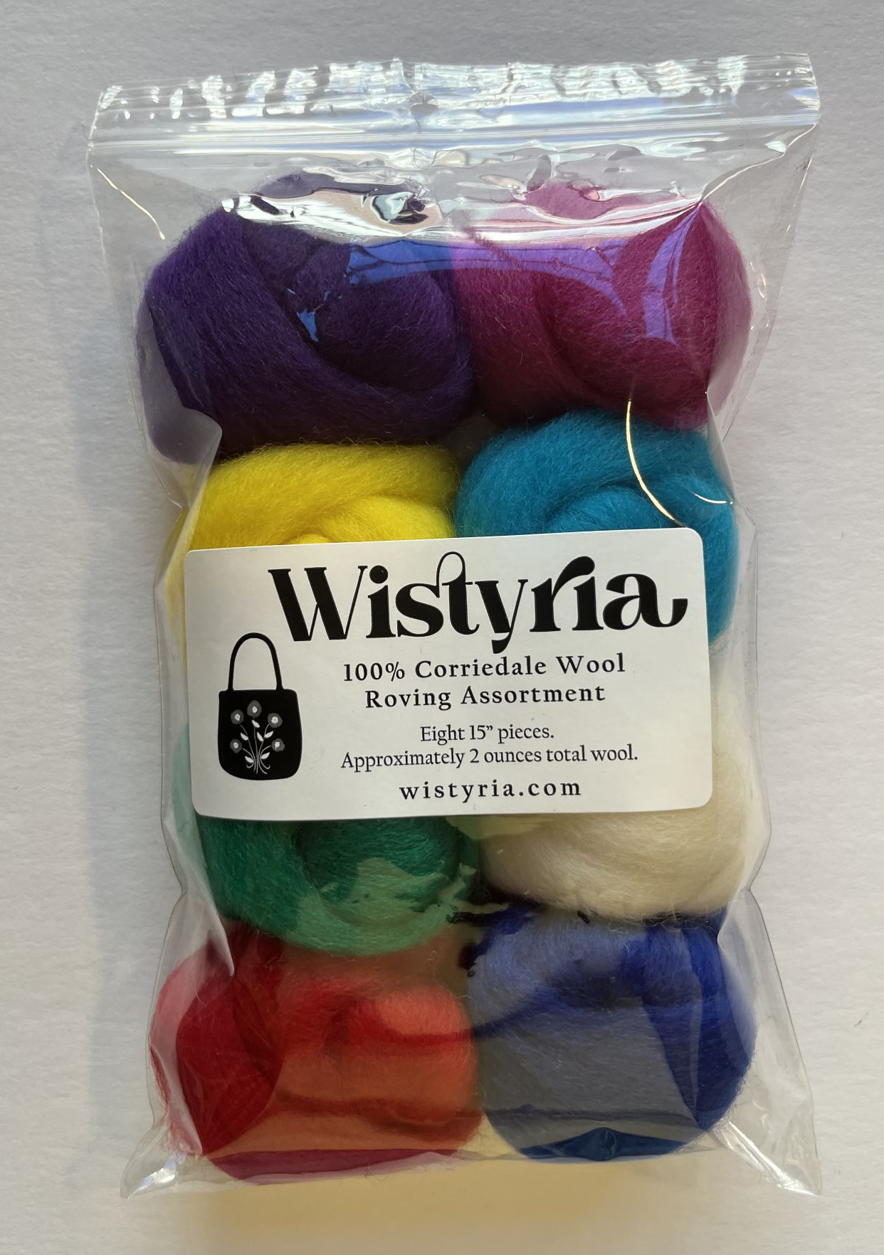 Wool Roving Assortment > Primary