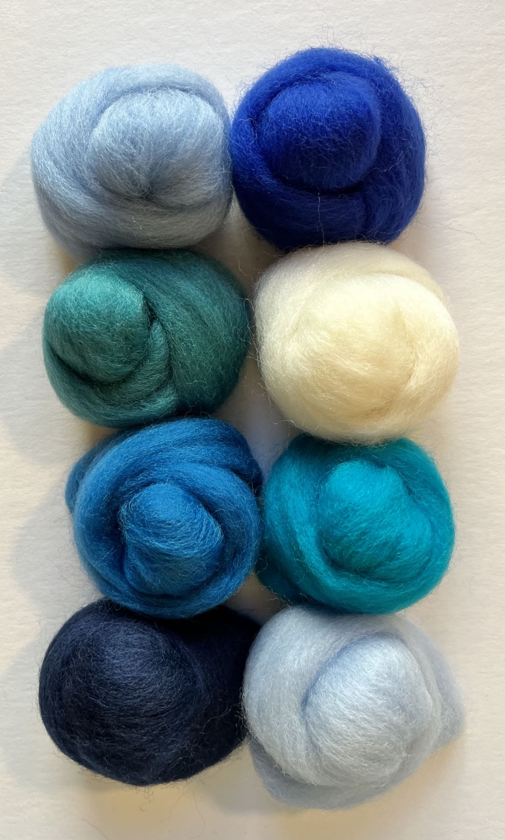 Wool Roving Assortment > The Sea