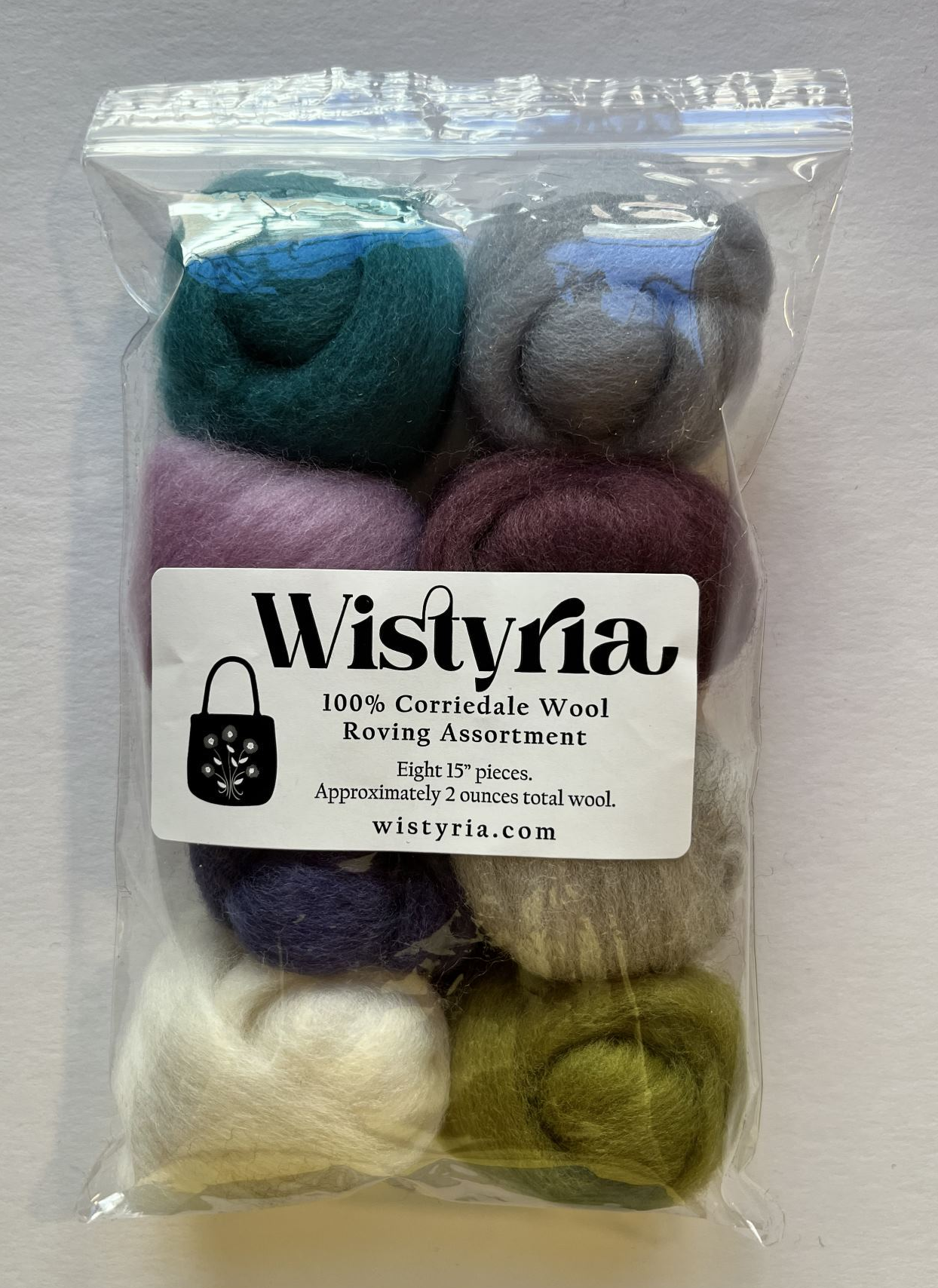 Wool Roving Assortment > Tranquility
