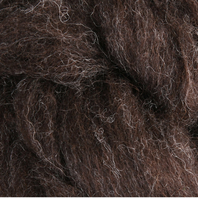 Wool Roving > Dark Natural