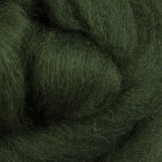 Wool Roving > Forest Green