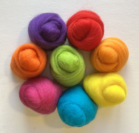 Wool Roving Assortment > Fiesta