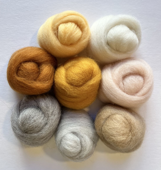 Wool Roving Assortment > Honeycomb