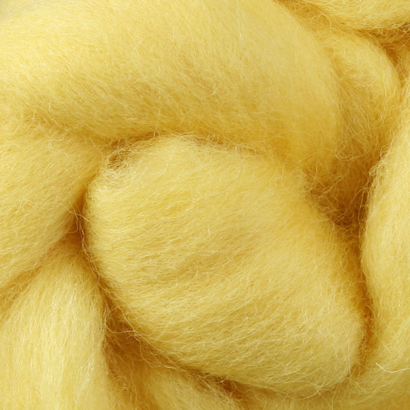 Wool Roving > Lemon