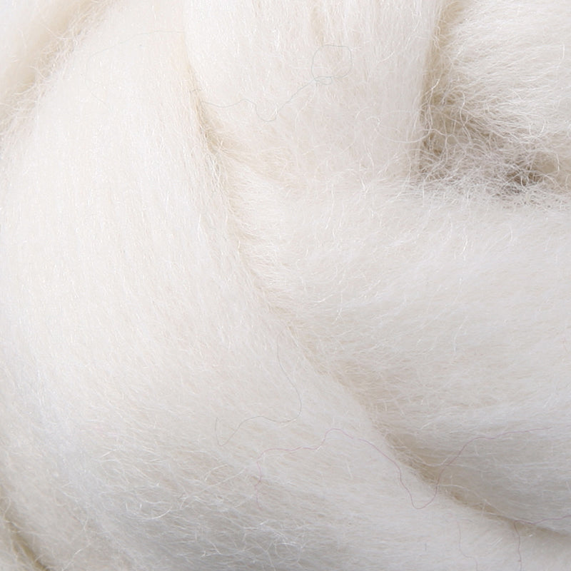 Natural Wool Roving – Wistyria