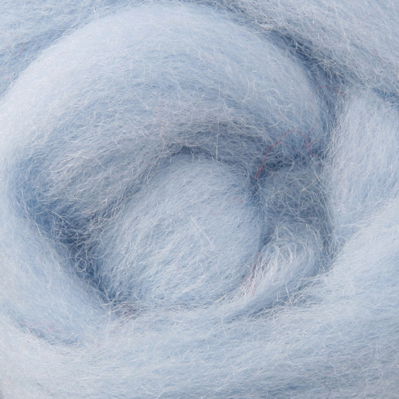 Wool Roving > Pale Blue