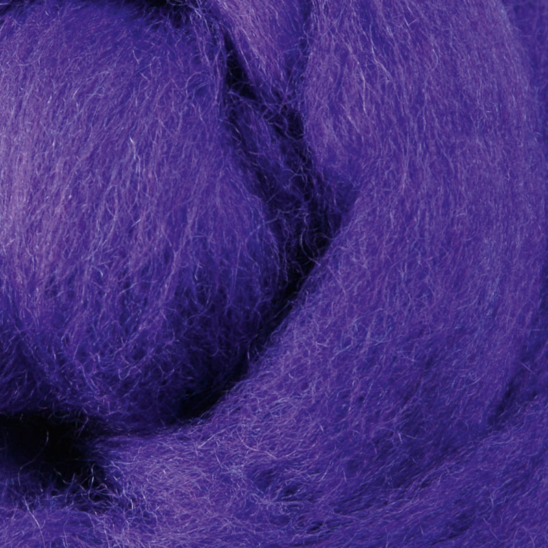 Wool Roving > Purple