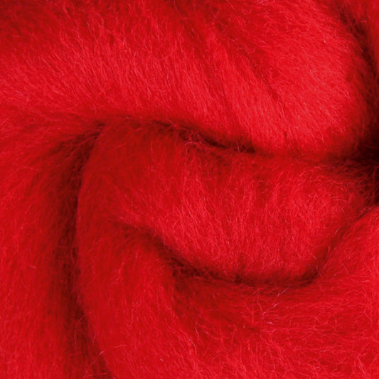Wool Roving > Red