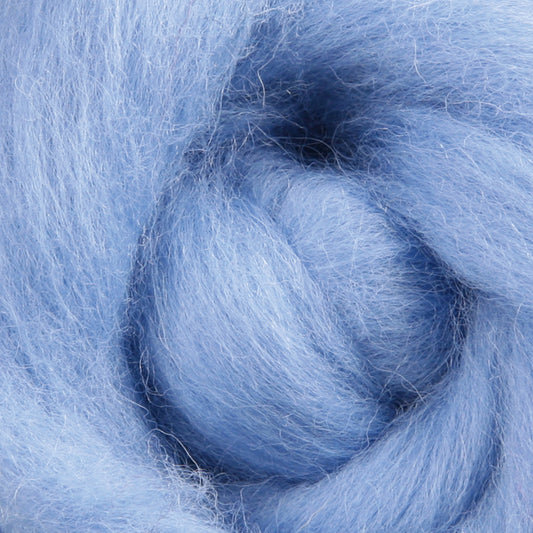 Wool Roving > Sky Blue
