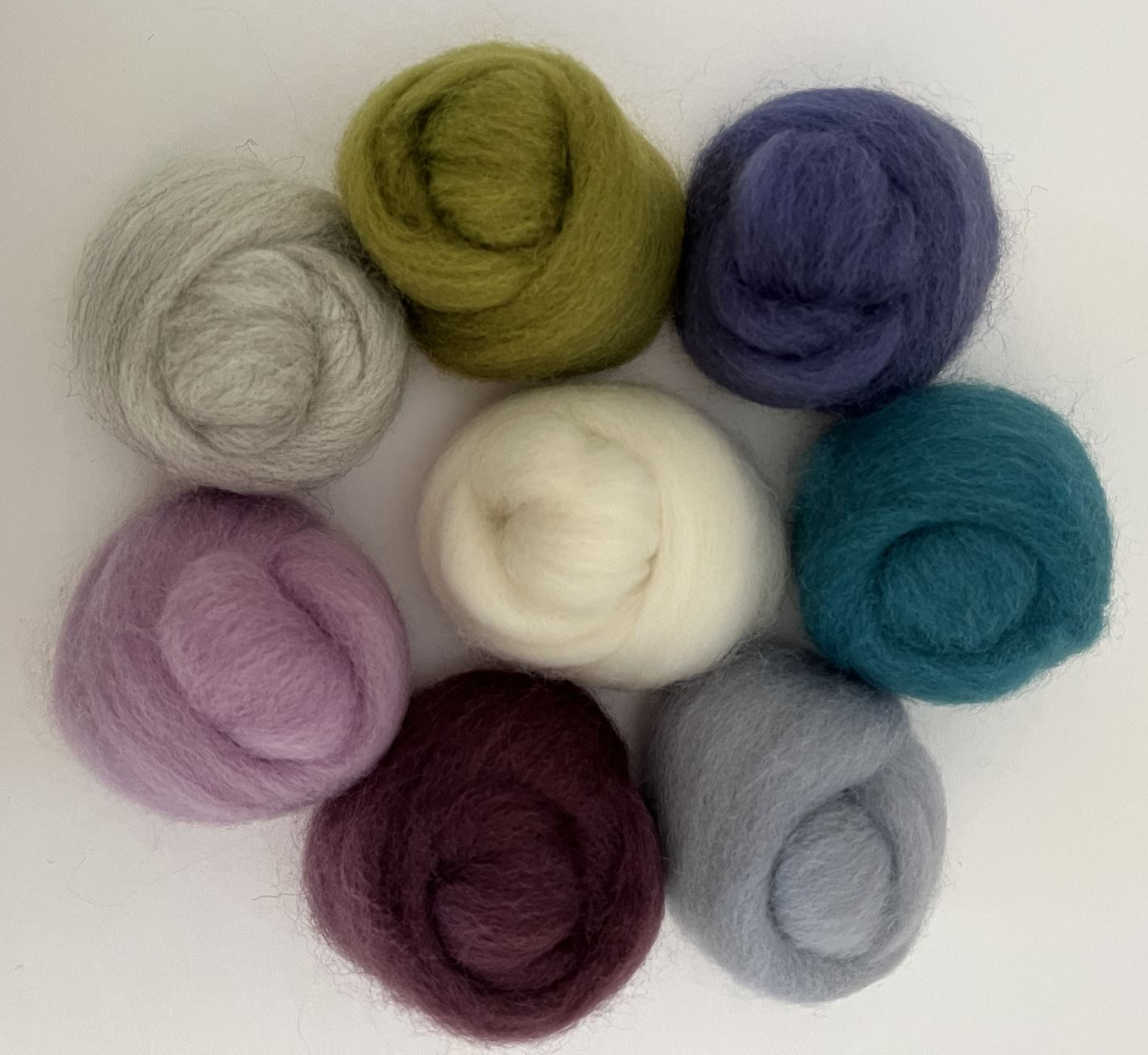 Wool Roving Assortment > Tranquility