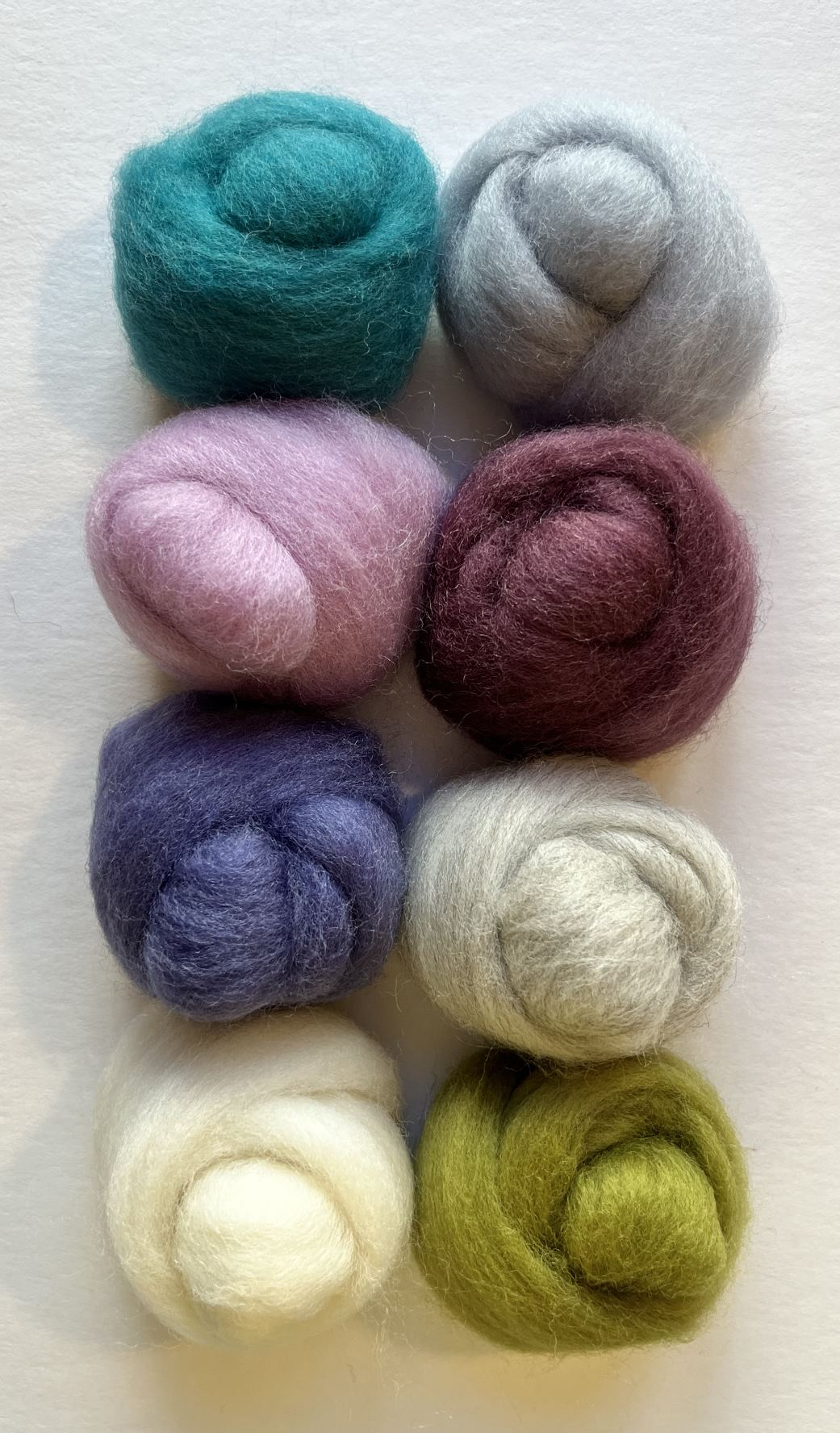 Wool Roving Assortment > Tranquility