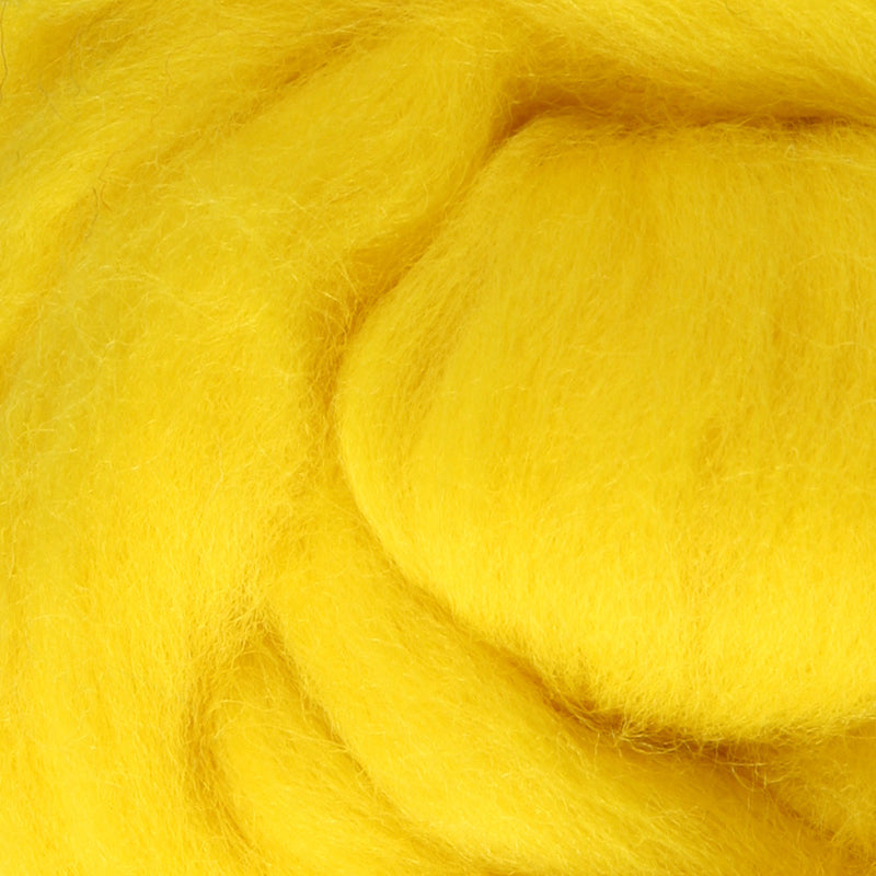 Wool Roving > Yellow
